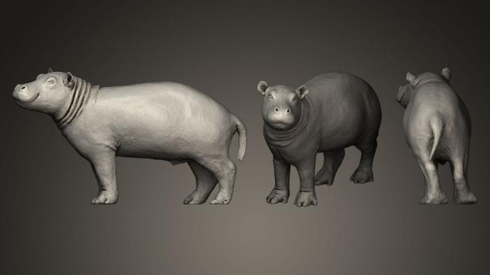 Animal figurines (STKJ_0162) 3D model for CNC machine